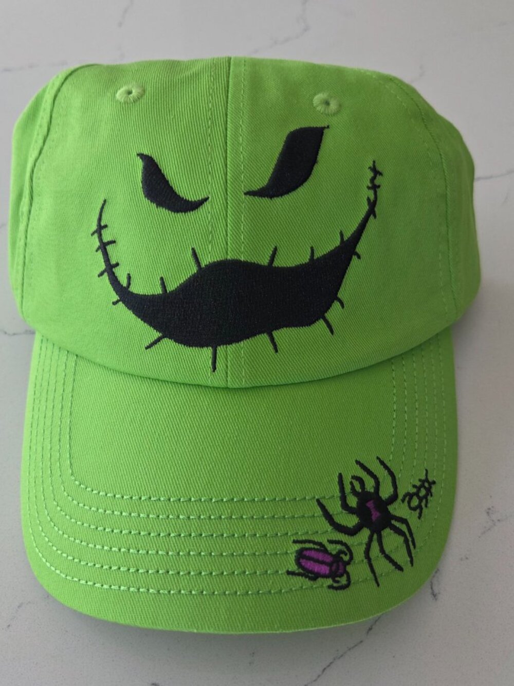 2022 Disneyland The Nightmare Before Christmas - Oogie Boogie Green Baseball Hat